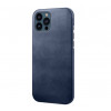 Casecentive - Coque en cuir iPhone 13 Pro - Bleu