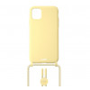 Laut - Pastels Coque avec cordon iPhone 12 mini - jaune