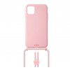 Laut - Pastels Coque avec cordon iPhone 12 Pro Max - rose 