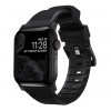 Nomad - Bracelet sport pour Apple Watch 42mm / 44mm / 45mm / 49mm - Noir / Noir