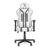 Ranqer Felix - Chaise gaming ergonomique / Chaise gamer blanc / gris