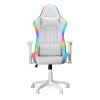 Ranqer - Halo Chaise gamer LED / Siège gaming RGB - Blanc