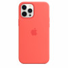 Apple - Coque en Silicon MagSafe iPhone 12 Pro Max - Pomelo Rose