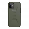 UAG Civilian - Coque iPhone 12 Mini Rigide - Vert olive