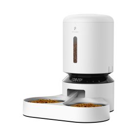 Petlibro Granary Dual Distributeur automatique de nourriture pour animaux 5L - Blanc