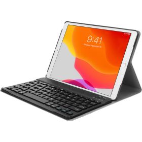 Mobiparts Coque Clavier Bluetooth pour Apple iPad 10.2 (2019/2020/2021) – Noir