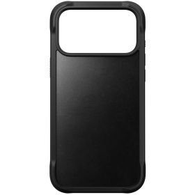 Coque en Cuir Robuste Nomad iPhone 17 Pro Max – Noir Horween