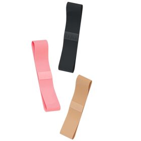 Bala Bandes – Lot de 3 – Couleurs Charbon / Rose poudré / Sable
