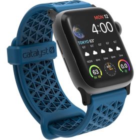 Catalyst Bracelet de Sport pour Apple Watch 38/40/41mm - Bleu/Orange