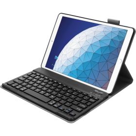Mobiparts Coque Clavier Bluetooth pour Apple iPad Air (2019) / iPad Pro 10.5 (2017) – Noir