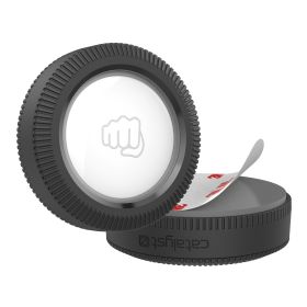 Catalyst Coque Total Protection pour Apple AirTag Stick-It - Noir Furtif
