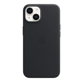 Apple Coque en cuir iPhone 14 Plus Midnight