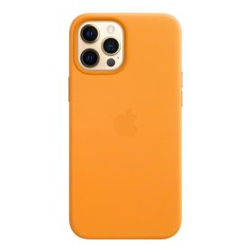 Apple Coque en cuir MagSafe pour iPhone 12 Pro Max - California Poppy
