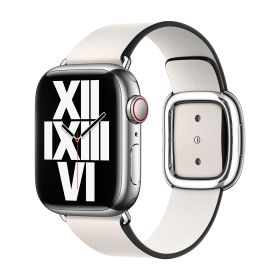 Apple Boucle Moderne Apple Watch Large 38 mm / 40 mm / 41 mm Craie