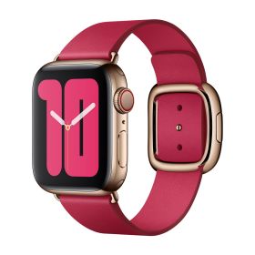 Apple - Bracelet Apple Watch 38mm / 40mm Boucle moderne - Small - Raspberry