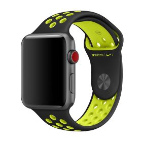 Apple Nike Bracelet Sport Apple Watch 42 mm / 44 mm / 45 mm / 49 mm Noir / Volt