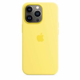Apple Silicone MagSafe Case iPhone 13 Pro Lemon Zest