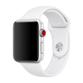Apple Bracelet sport Apple Watch 38mm / 40mm / 41mm - Blanc (1st Gen)