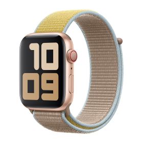 Apple - Bracelet Apple Watch 38mm / 40mm - Boucle Sport respirante - Camel