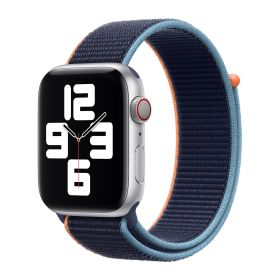 Apple - Bracelet Apple Watch Boucle Sport 38mm / 40mm Deep Navy