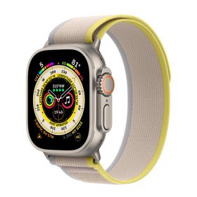 Apple Trail Loop Apple Watch 42 mm / 44 mm / 45 mm / 49 mm S/M – Jaune / Beige