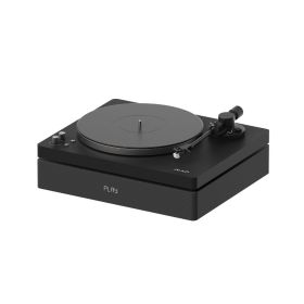 Aulo Platine Vinyle avec Enceintes Intégrées et Bluetooth Noire