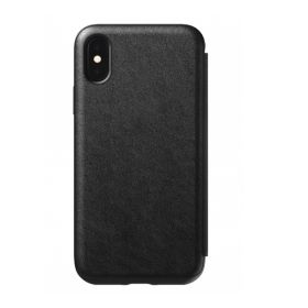 Etui rigide Nomad Tri-Folio pour iPhone X / XS noir