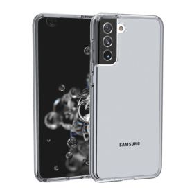 Casecentive - Coque Antichoc Samsung Galaxy S21 Plus - transparente fumée