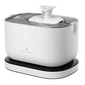 Petlibro Dockstream Fontaine à eau automatique sans fil  blanc