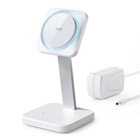 ESR Chargeur Sans Fil 2-en-1 HaloLock avec CryoBoost