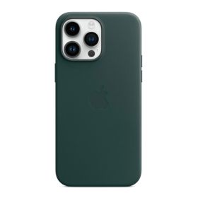 Apple Coque en Cuir MagSafe pour iPhone 14 Pro - Vert Forêt