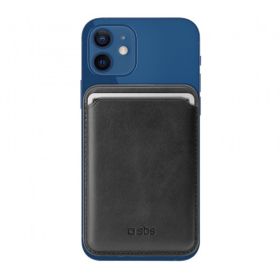 SBS - Pochette magnétique MagSafe - Noire