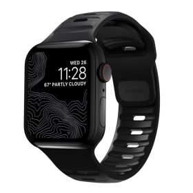 Nomad - Bracelet sport pour Apple Watch 42mm / 44mm / 45mm / 49mm - Noir