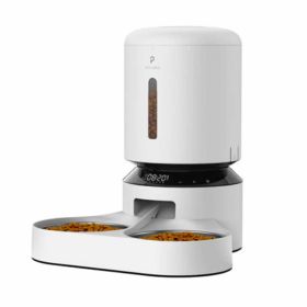 Petlibro Granary Dual Distributeur automatique de nourriture pour animaux 5L - Blanc