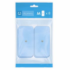 Bluetens Sachet d'électrodes taille M - Lot de 8 Électrodes