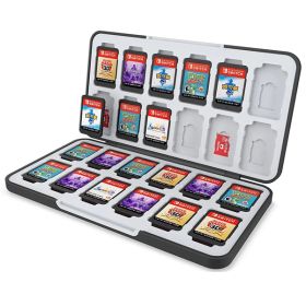 Casecentive Boîte de rangement portable pour 24 cartes de jeu
