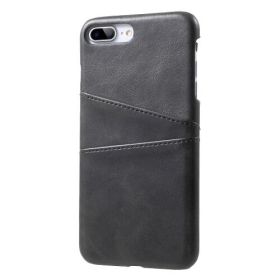Casecentive Coque Dos Portefeuille iPhone 7 / 8 Plus Noire