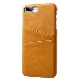 Casecentive Coque Dos Portefeuille iPhone 7 / 8 Plus Dorée