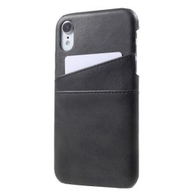Casecentive Coque Dos Portefeuille iPhone XR Noire