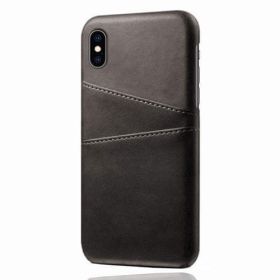 Casecentive Coque Dos Portefeuille iPhone XS Max Noire