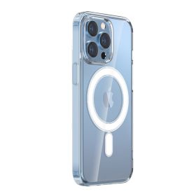 Casecentive Coque Silicone MagSafe iPhone 16 Pro Max transparent