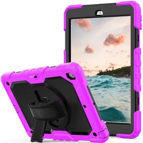 Casecentive Coque antichoc avec sangle pour iPad 2017 / 2018 - Rose