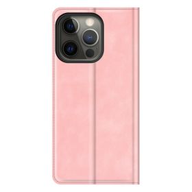 Casecentive - Étui portefeuille iPhone 13 Pro Max magnétique - Rose