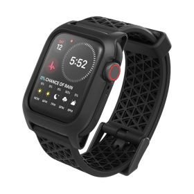 Catalyst Bracelet de Sport avec Boucle pour Apple Watch 38/40/41mm - Noir Furtif