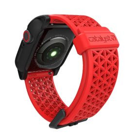 Catalyst Bracelet de Sport avec Boucle pour Apple Watch 38/40/41mm - Rouge Feu