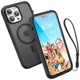 Catalyst Coque Influence Compatible MagSafe pour iPhone 14 Pro Max - Noir Furtif