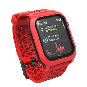 Catalyst Coque Impact Protection pour Apple Watch 44mm (SE/6/5/4) - Rouge Feu