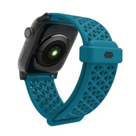 Catalyst Bracelet de Sport avec Boucle pour Apple Watch 42/44/45mm - Bleu Glacier