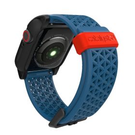Catalyst Bracelet de Sport avec Boucle pour Apple Watch 38/40/41mm - Bleu/Orange