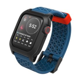 Catalyst Bracelet de Sport avec Boucle pour Apple Watch 38/40/41mm - Bleu/Orange